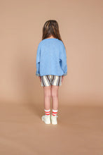 画像をギャラリービューアに読み込む, (GROWN)Stripe knit shorts
