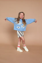 画像をギャラリービューアに読み込む, (GROWN)Stripe knit shorts
