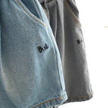画像をギャラリービューアに読み込む, (boneoune)denim shorts

