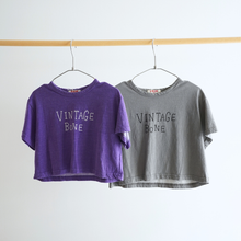画像をギャラリービューアに読み込む, (boneoune)vintage cropped tee
