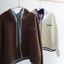 画像をギャラリービューアに読み込む, (BUCKET LIST)fleece zipup jacket
