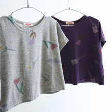 画像をギャラリービューアに読み込む, (boneoune)pile tulip croppedtee
