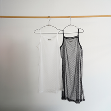 画像をギャラリービューアに読み込む, (minimal) lace camisole one-piece
