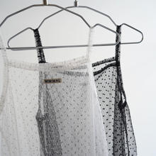 画像をギャラリービューアに読み込む, (minimal) lace camisole one-piece
