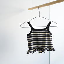 画像をギャラリービューアに読み込む, (ellymolly)border cropped camisole
