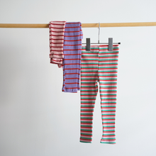 画像をギャラリービューアに読み込む, (Hei)colorful border leggings
