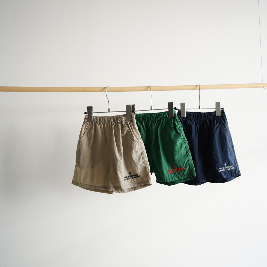 (boneoune)washer nylon shorts