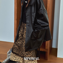 画像をギャラリービューアに読み込む, (minimal)leopard capri pants
