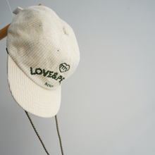 画像をギャラリービューアに読み込む, (minimal)Love&amp;Peace corduroy cap
