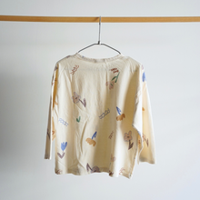 画像をギャラリービューアに読み込む, (boneoune)flower single tee
