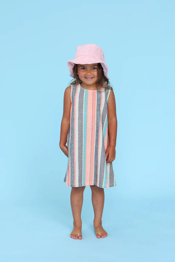 (GROWN)summer stripe onepiece